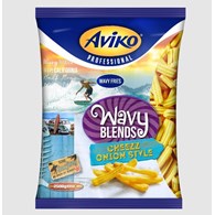 AVIKO FRYTKI WAVY BLENDS SEROWO-CEBULOWE 2,5kg /4/