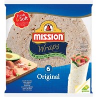 MISSION WRAPS FRESH&SOFT ORIGINAL 4x25cm 245g /16/