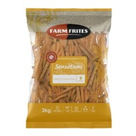 FARM FRITES SWEET POTATO FRIES FRYTKI Z BATATÓW 2 KG /5/