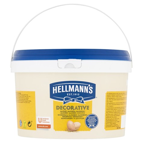 HELLMANNS MAJONEZ DO DEKORACJI 3L (2,80 kg)