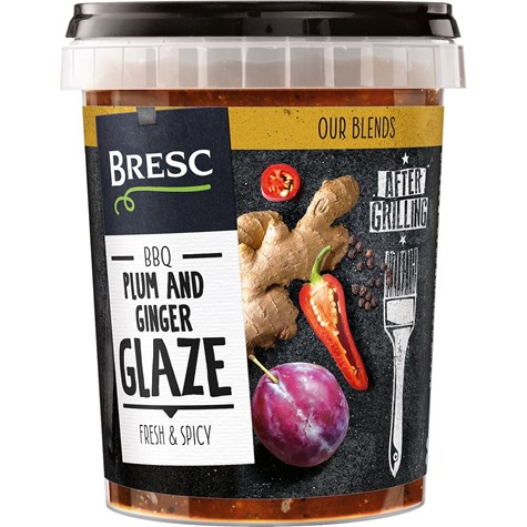 HUGLI BRESC GLAZURA Z SUSZ. ŚLIWKI I IMBIRU 450g /6/