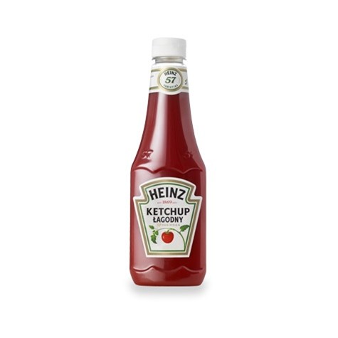 HEINZ KETCHUP ŁAGODNY 570g /12/