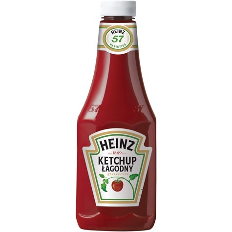 HEINZ KETCHUP ŁAGODNY 875ml /8/