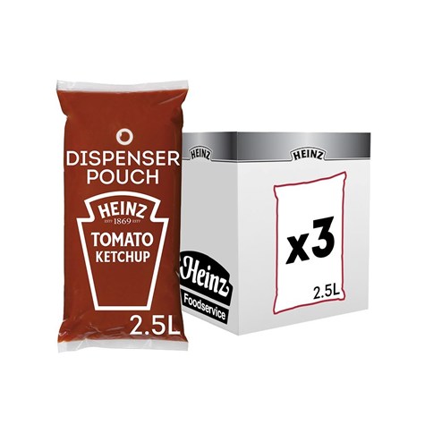 HEINZ KETCHUP ŁAGODNY 2,5L /3/ SOM