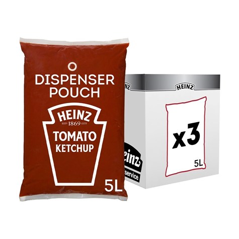 HEINZ KETCHUP ŁAGODNY 5L /3/ SOM