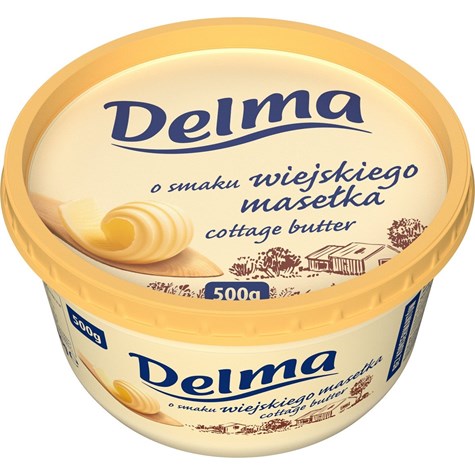 DELMA O SMAKU WIEJSKIEGO MASEŁKA 450g  /12/