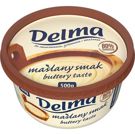 DELMA EXTRA MAŚLANY SMAK 450g  /12/