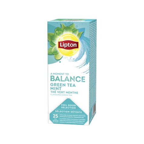 LIPTON HERBATA FGS ZIELONA Z MIĘTĄ 25szt. /6/ kopert