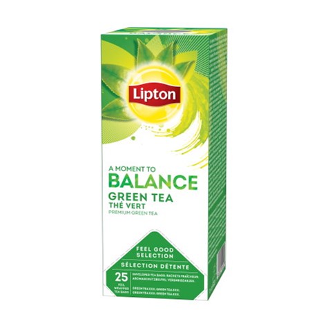 LIPTON HERBATA FGS ZIELONA GREEN 25szt. /6/ koperta
