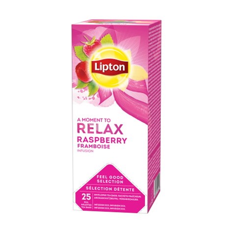 LIPTON HERBATA FGS MALINA 25szt /6/ koperta