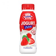 MLEKOVITA JOGURT POLSKI PITNY TRUSKAWKOWY 250G /6/