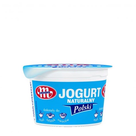 MLEKOVITA JOGURT POLSKI NATURALNY KUBEK 100G /20/