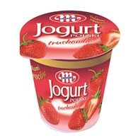 MLEKOVITA JOGURT POLSKI 150g TRUSKAWKA /20/ kubek
