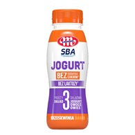 SBA JOGURT BEZ LAKTOZY BRZOSKWINIA - BANAN 250G /6/